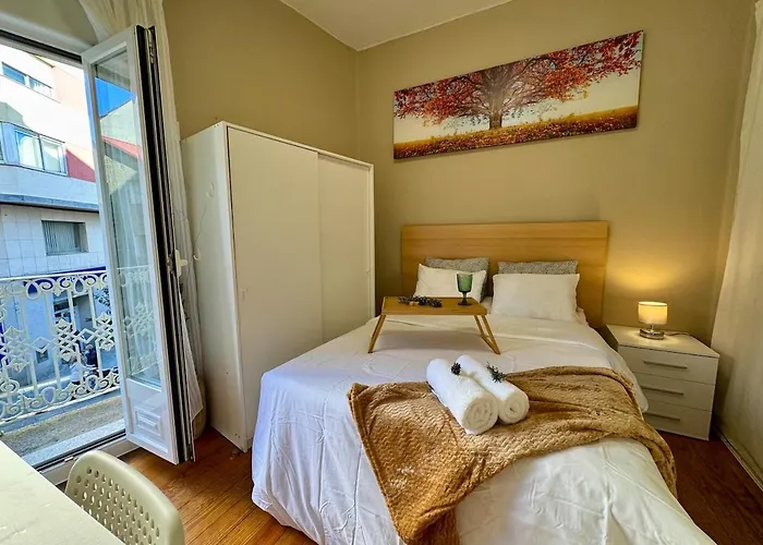 Centro Peatonal 5 Con Balcon Apartment Vigo